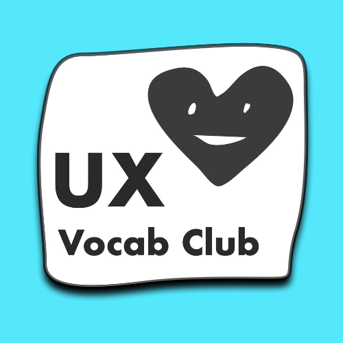 UX Vocab Club Logo